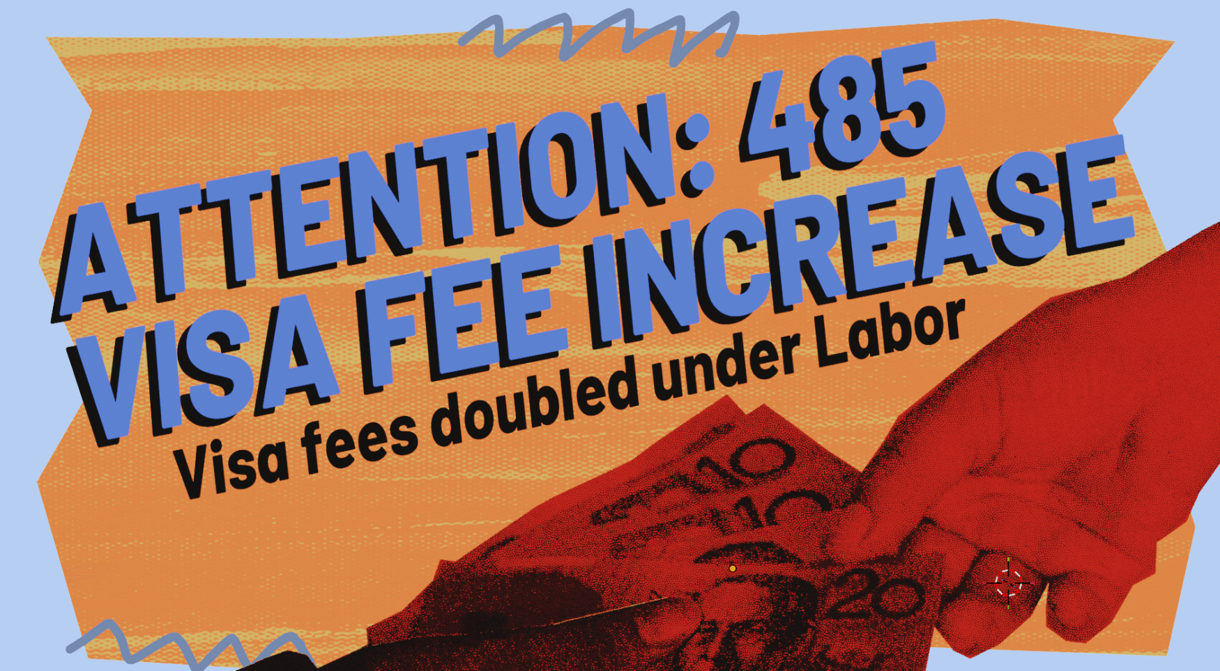Attention! 485 visa fee increase